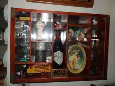 COKE  COCA-COLA 100 ANNIVERSARY CENTENNIAL CELEBRATION BOTTLES WOODEN BOX