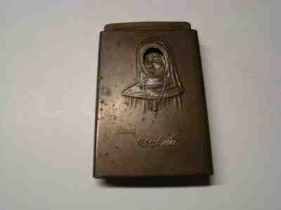 1915 Coca-Cola Nude Nun Pan Pacific Int Expo San Francisco Brass Belt Buckle