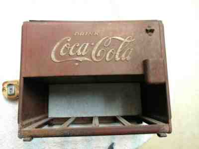 Vintage 1938 Coca Cola Salesman's Sample Cooler Ice Chest