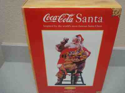 Mattel SANTA CLAUS DOLL "HOSPITALITY" 1948 CLASSIC ED.COCA-COLA 1999 