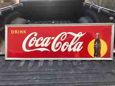 1948 Coca Cola sign 54 x 18
