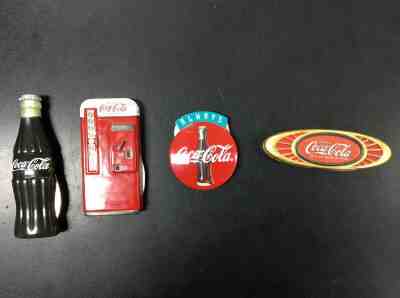 Franklin mint vintage Coca Cola “ heirloom collection of 4bottle openers/knives 