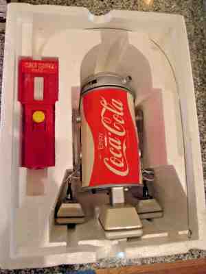 VINTAGE 1977 COCA-COLA COBOT ROBOT W/BOX NEAR MINT NEVER OUT OF BOX