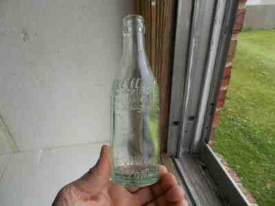 BELZONI,MS RARE SCRIPT COCA COLA STRAIGHT SIDE COKE BOTTLE 1910 MISSISSIPPI