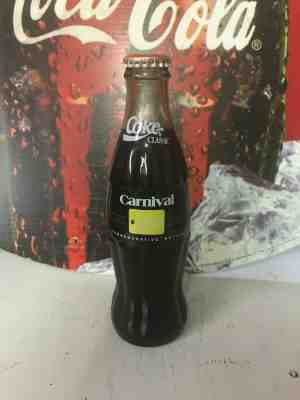Coca Cola Bottle PROTOTYPE Carnival 20 Years 8oz Bottle SUPER RARE+++