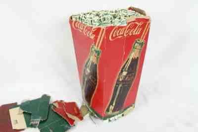 Vintage Authentic Coca Cola Cardboard National Soda Straw Lot Collectable Rare