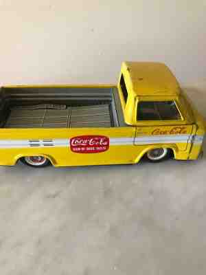 Rare? Vintage coca cola friction toy truck produced by KTS Japan