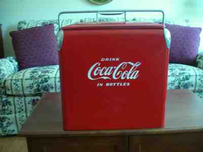 Vintage Coca Cola Cooler Model #1 1950's in Original Acton Box