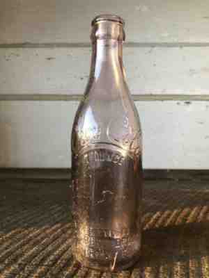 Antique Bottle Cher Cola Horseshoe Script Newberry Florida FL
