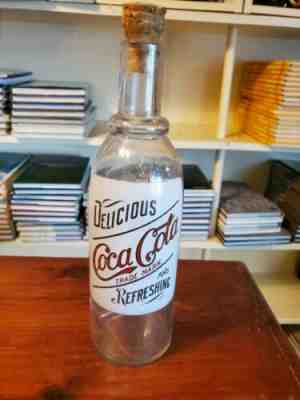 Coca Cola Sryup Bottle- 1900-1920 12"high