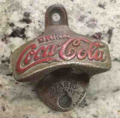 Antique Pre 1924 Brown Co. Starr X #5 Coca Cola Bottle Opener N. News VA