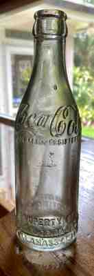 TALLAHASSEE, FLA. SS COCA-COLA BOTTLE, MIDDLE FLORIDA ICE CO., EXCELLENT!