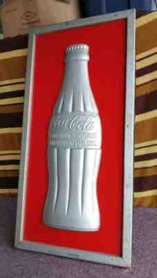 VINTAGE METAL COCA COLA COKE SIGN