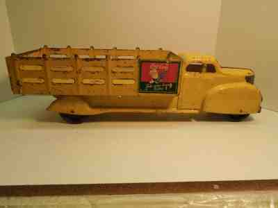 Vintage Marx Coca Cola Stake Bed Delivery truck (1940's)