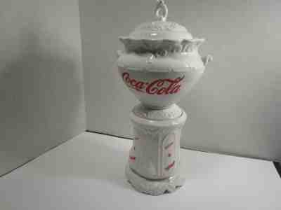  Coca Cola Cookie Jar. Ceramic Syrup Dispenser replica.