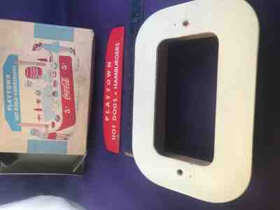 Playtown Coca-Cola Hot-Dog Hamburger Stand in Box