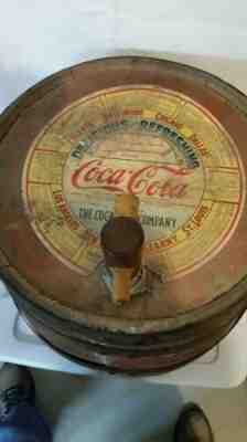 Antique Coca-Cola Wooden 5 Gallon Syrup Keg/ Barrel