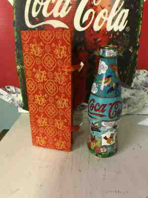 Coca Cola Bottle RONALD McDonald House Contour Bottle 1999 SUPER RARE+++ in BOX
