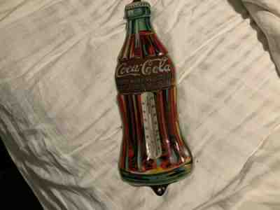 vintage coke cola thermometer