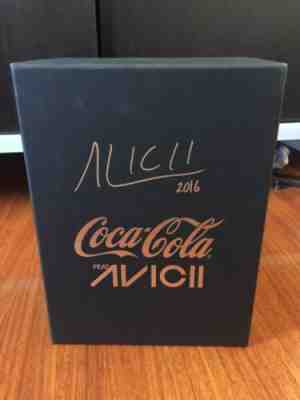 Avicii - Coffret Coca Cola Box Extremely signed autographed Rare France