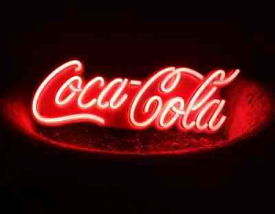 Retro Neon Light Coca Cola Soda Coke Drink Beer Bat Store Shop Home Decor Sign
