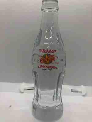 Coca Cola Crystal Bottle.  World of Coca Cola Las Vegas Grand Opening. #104