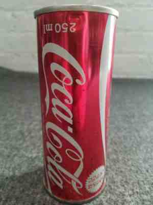 Vintage Japanese Coca Cola Can 250 ML Japan Upside Down Coke