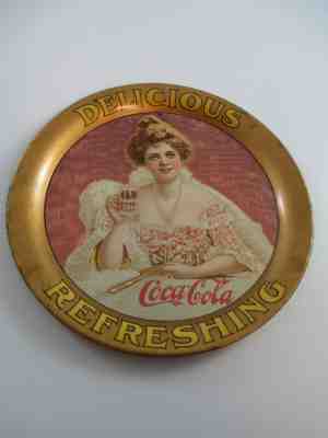 Coca-Cola Tip Tray 1903 Hilda 4" Original Authentic Rare