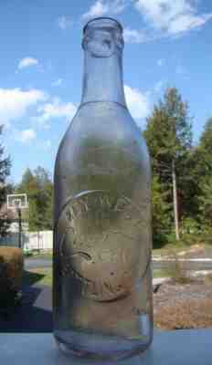 Antique KEY WEST BOTTLING CO. COCA COLA -Florida-Early StraightSided Soda Bottle