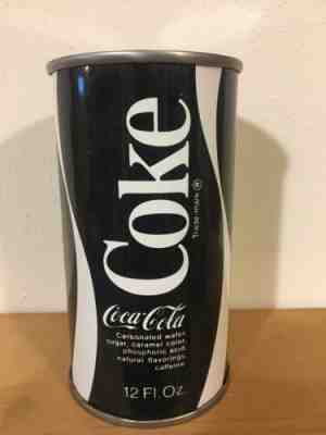 Rare 70’s Coca-Cola Test Market *Black* Flat Top Air Sealed Can.Madison,WI L@@K!