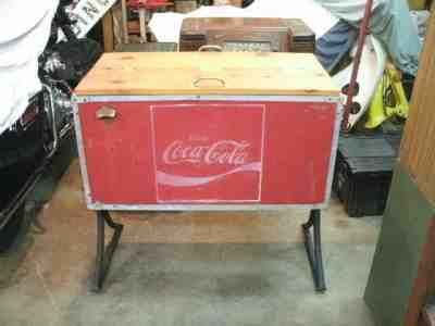 VINTAGE OLD COKE ICE CHEST