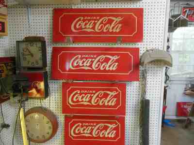 FOUR GLASCOCK ORIGINAL MASTER COOLER TINS INSERTS NEW OLD STOCK