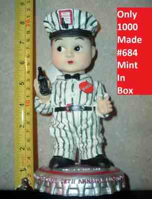 Coca Cola Buddy Lee Coke Driver MOVING HEAD 8" Acrylic Doll #684 of 1000 Made