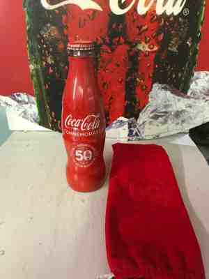 Coca Cola Bottle WRAPPED 50 Years Selma to Montgomery March 1965 to 2015 w/ BAG