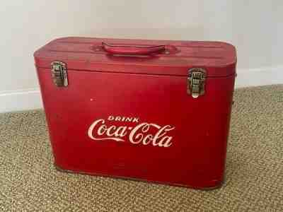 Coca-Cola Vintage "Airline Cooler" circa 1950s