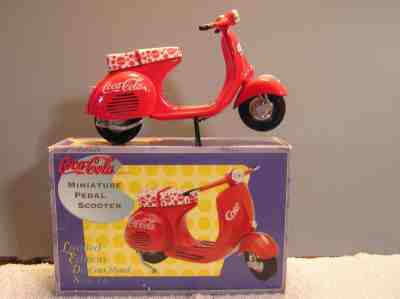 Coca-Cola Die Cast 1:6 Scale Miniature Pedal Scooter by Xonex International Inc.