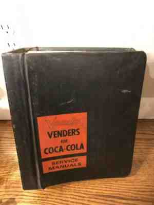 Vintage Coca-Cola Vendo Venders Service Manuals