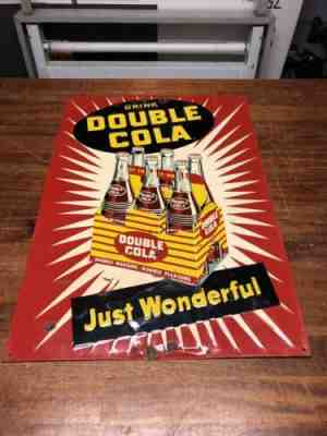 Double Cola Starburst Sign SUPER RARE!!! FREE SHIPPING