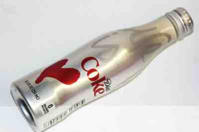Limited Edition Diane Von Furstenberg Heart Love Diet Coke Bottle Coca Cola Full