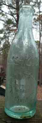 MISSISSIPPI COCA COLA BOTTLE-Shoulder Script Biloxi E Barq Prop.-c.1910s