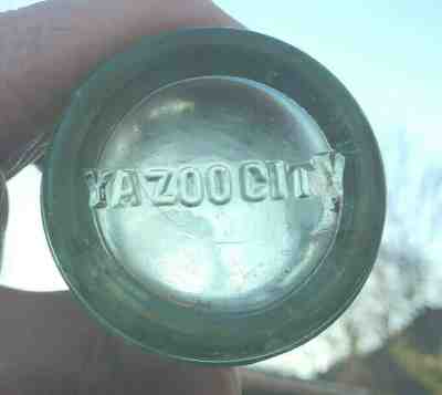 RARE COCA COLA NOV. 16,1915  BOTTLE  "  YAZOO CITY  "  PORTER'S - "   R +  "