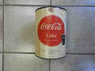 "RARE", Vintage Coca Cola One Gallon Can, Syrup Bottle/Soda Fountain, 1950's 