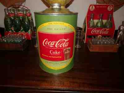 1950's Coca-Cola Syrup Can