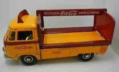 VW split window van T1 COCA COLA tin Tipp & Co TCO Germany vintage Volkswagen