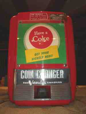COCA COLA Vendo Coin Changer  Relisted