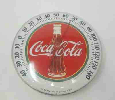 Vintage Coca-Cola Thermometer 1984 Tru Temp Jumbo Dial by TCA Coca Cola Company