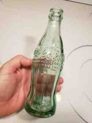 BERLIN PA 1915 Coca Cola bottle LSQ made error NOV 6 not 16 hobbleskirt Lagootee