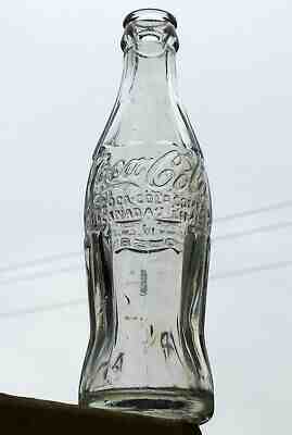 1938 Canadian Dominion Glass COCA-COLA hobble skirt soda bottle FREE SHIPPING!