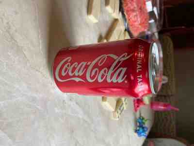 Nearly empty Unopened Coca-Cola Can (Rare Factory Error)