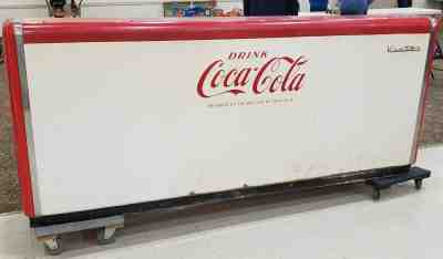 1950's Coca-Cola Coke Victor 4 door cooler as-is (dollies not included in sale)